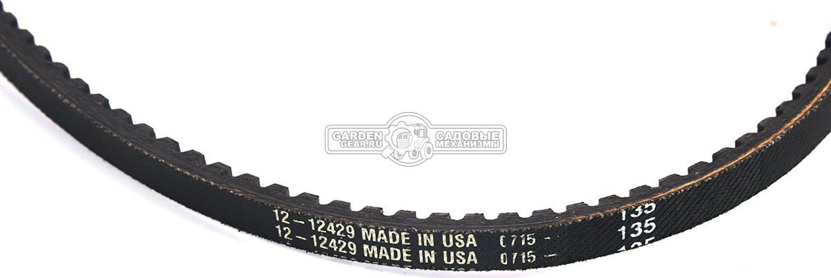 Ремень привода шнека 3L350 (10x889La) для снегоуборщика MTD 611D / 641E / E6B3H / E6C0G / E633E (аналог 754-0430)