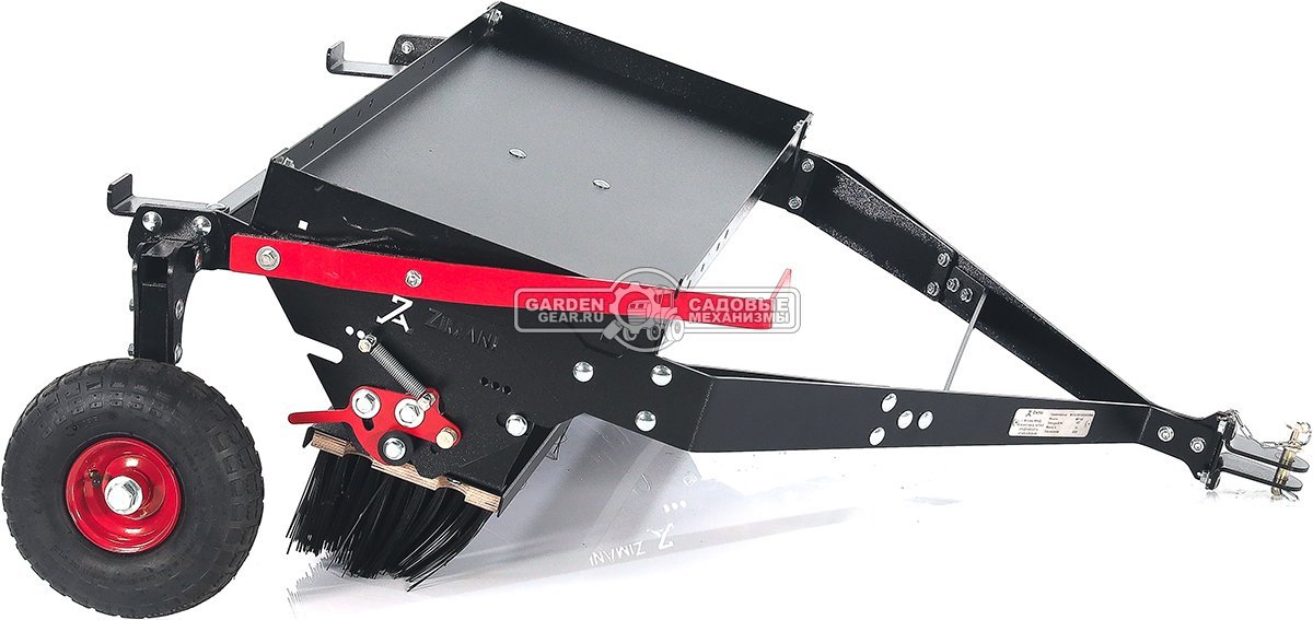 Щетка ZimAni SMP100 устанавливается на многофункциональную платформу 