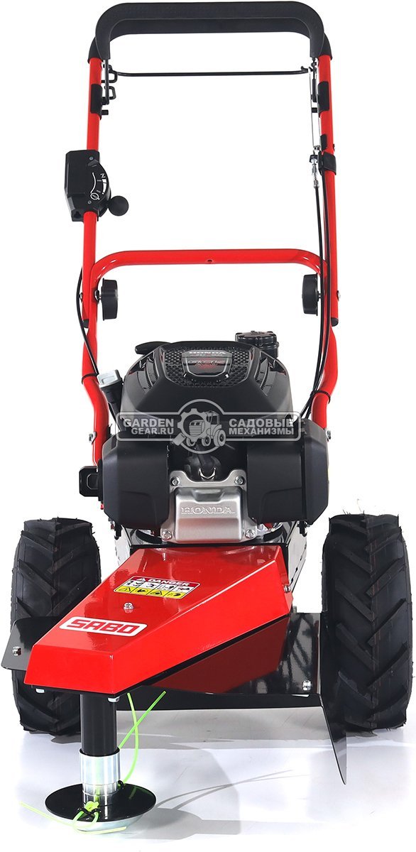 Профессиональный колесный триммер SABO 60-PRO T DRIVE самоходный (GER, 60 см, Honda GCV 200, 200 куб.см., 49,5 кг.)