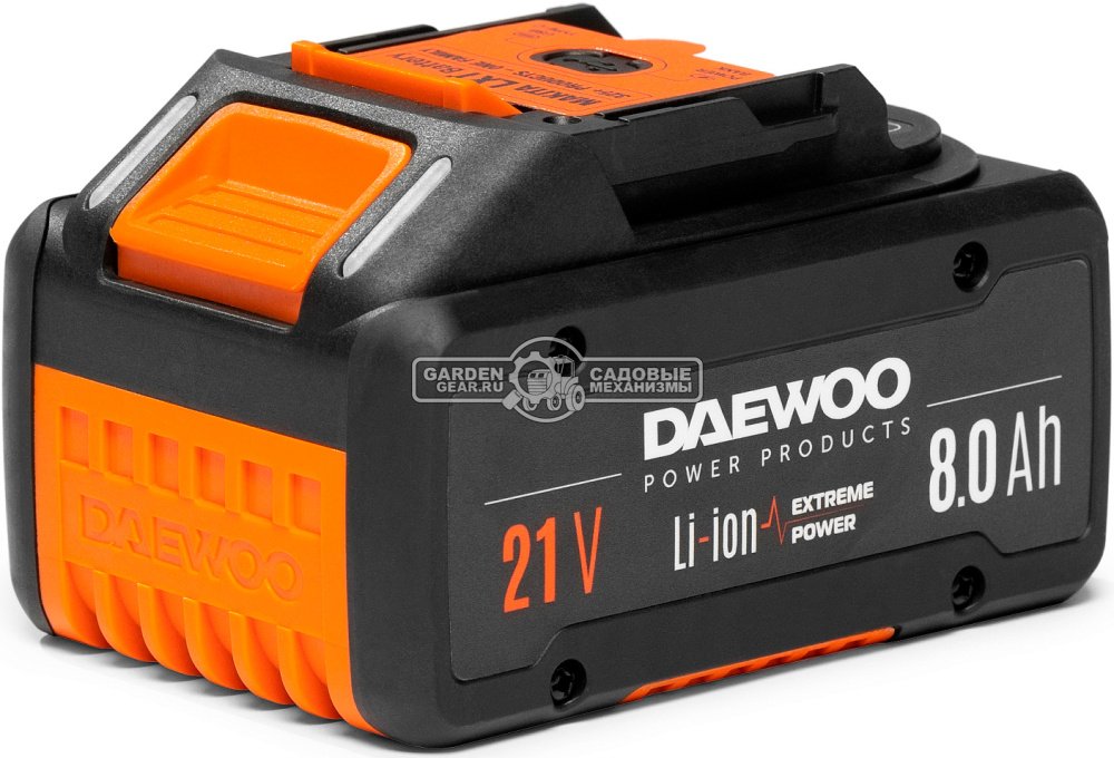 Аккумулятор Daewoo DABT 8521Li (PRC, Li-Ion, 21В, 8.0 А/ч, 1 кг, элементы 21700)