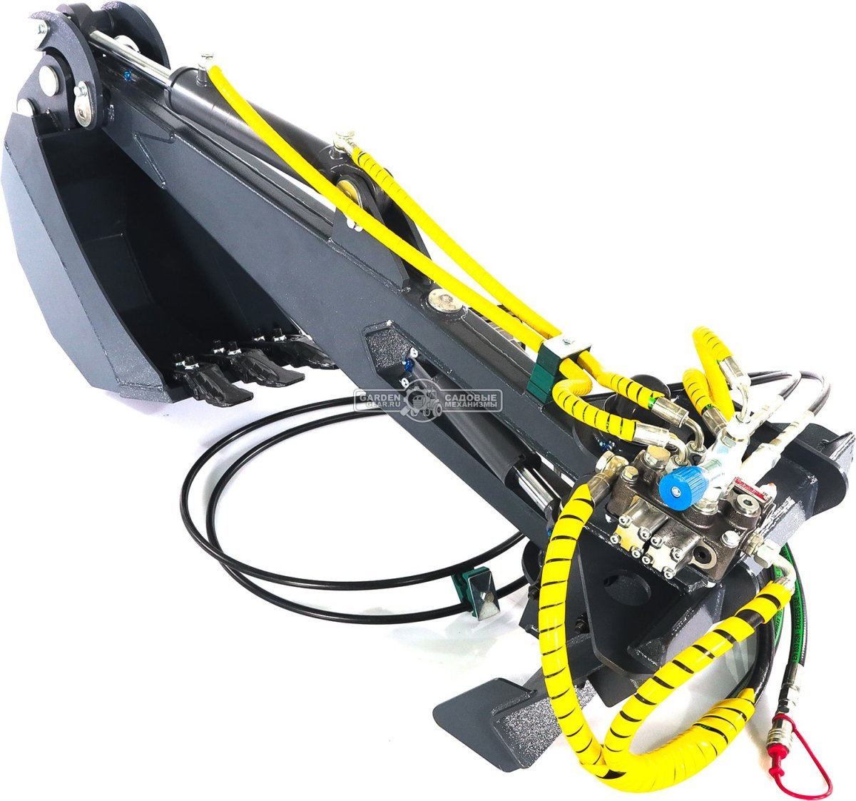 Экскаватор лопатковый с поворотным механизмом Baumech макс. глубина копания 135 см., ширина ковша 25 см., макс. высота выгрузки 290 см., 84 кг. 