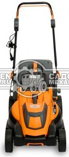 Газонокосилка электрическая Villartec ME 1843 (PRC, 1800 Вт, 43 см, пластик, мульчирование, 50 л, 17.6 кг)