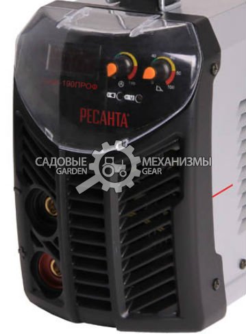 Сварочный аппарат инверторный Ресанта САИ 190 ПРОФ (PRC, 100-260 В, 10-190 А, 5 мм, 8,4 кг)