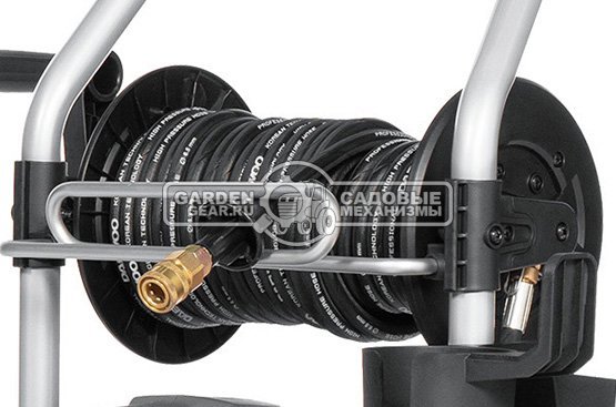 Мойка высокого давления Daewoo DAW 875 SW с аксиальной помпой (PRC, 3200 Вт, 200 бар, 700 л/час, катушка + шланг 12 м, 37 кг)