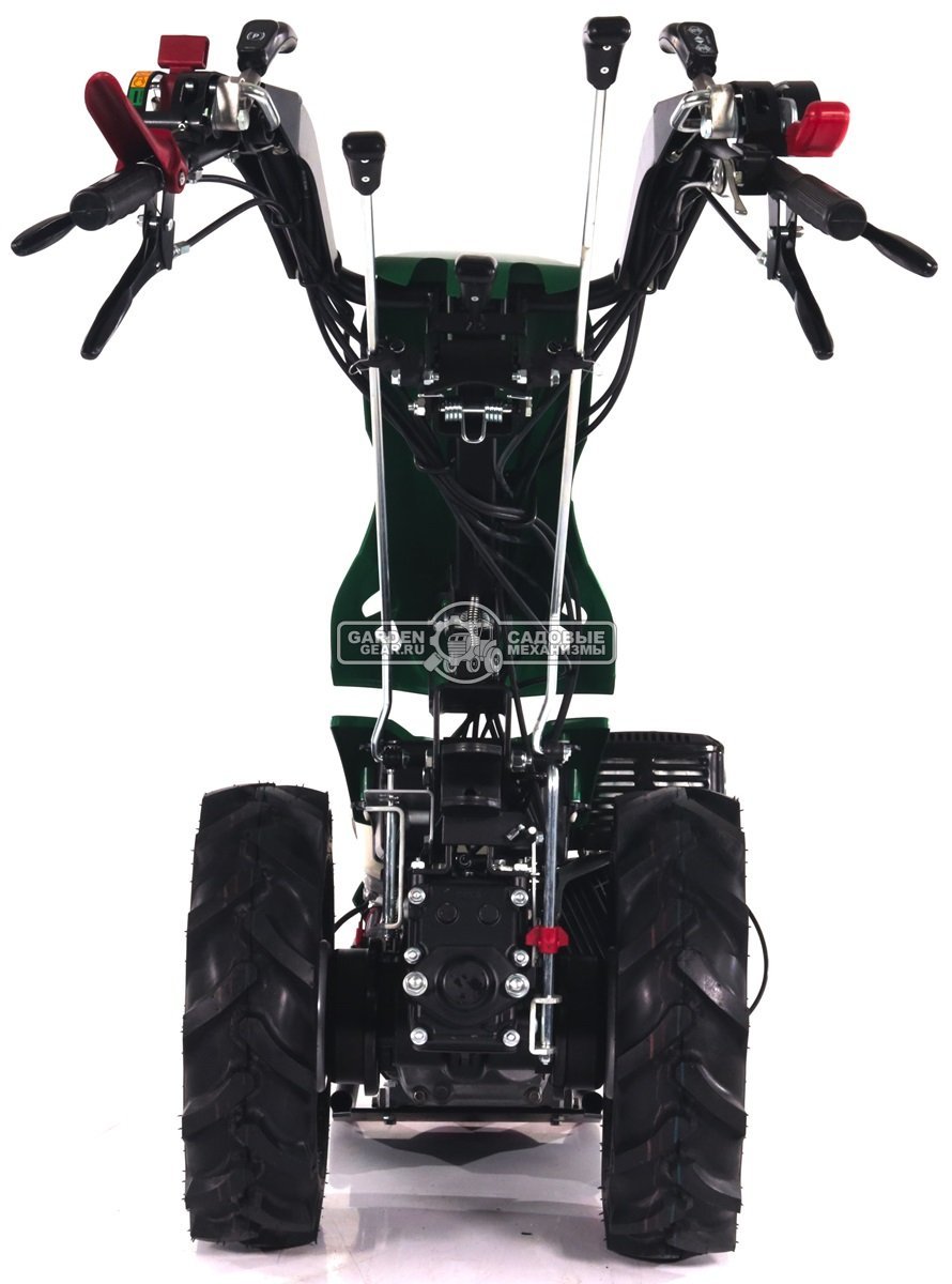 Мотоблок Caiman Atletico 340PT (ITA, Honda GX390, 389 куб.см., дифференциал, колеса 5.00х10, тормоза, 3 вперед + 3 назад, 116 кг.)