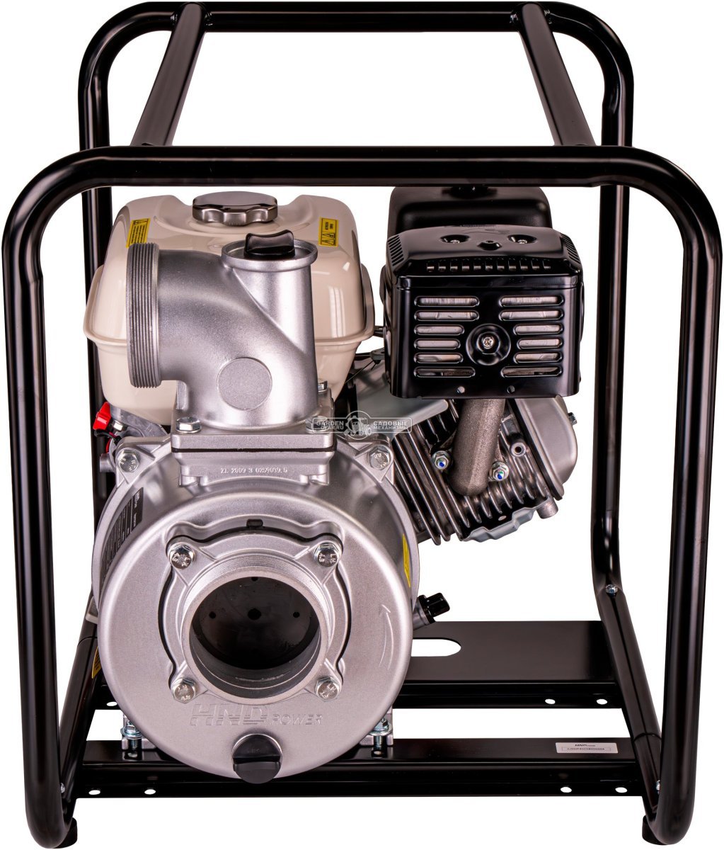 Мотопомпа бензиновая для чистой воды HND WP40X2C (PRC, Honda GX270, 96 м3/ч, 4&quot;, 44 кг)
