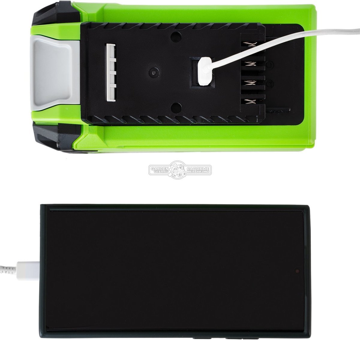 Аккумулятор GreenWorks G40USB2 с USB разъемом (PRC, Li-ion, 40V, 2 А/ч)