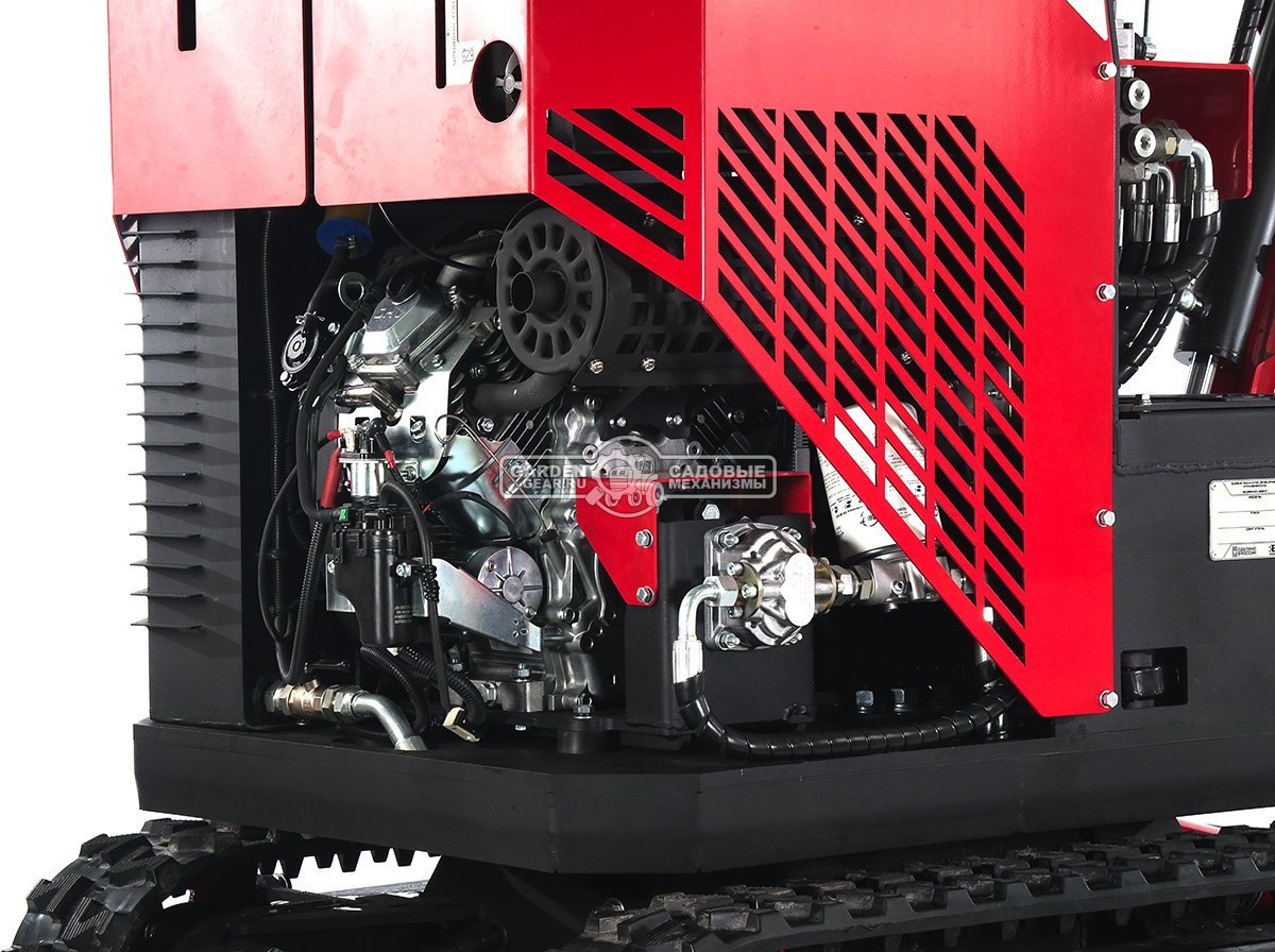 Гусеничный полноповоротный экскаватор RED Rhino RBX-15 Zongshen GB750EFI 30 л.с., глубина копания 2,0 м., ковш 250 мм., 1200 кг.