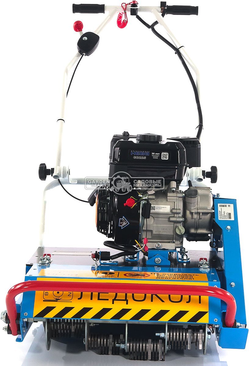 Ледокол тротуарный Нева ЛК1-ZS универсальный V4.6 (RUS, 45 см, Zongshen, 225 см3, элементы 10 грубой + 120 деликатной очистки, 78 кг.)