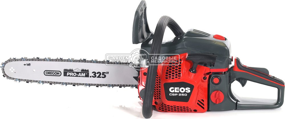 Бензопила Geos Premium CSP250 16&quot; (PRC, 45 куб.см., 1.7 кВт/2.3 л.с., Oregon 0.325&quot;-1.5-66E, Walbro, 5.1 кг)