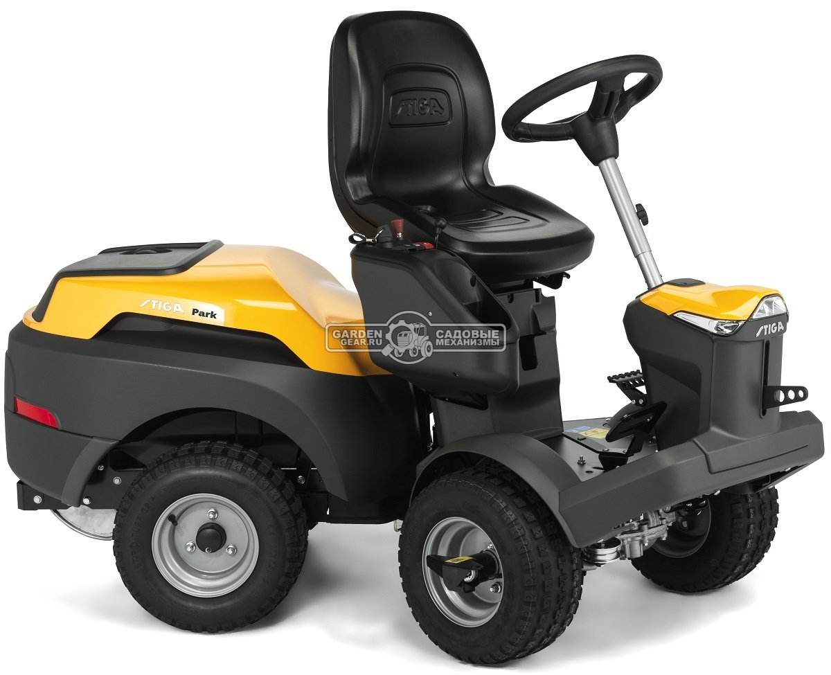 Садовый райдер Stiga Park 700 W без деки (ITA, Stiga ST600 V-Twin, 586 куб.см., гидростатика, задний привод, LED, 215 кг.)