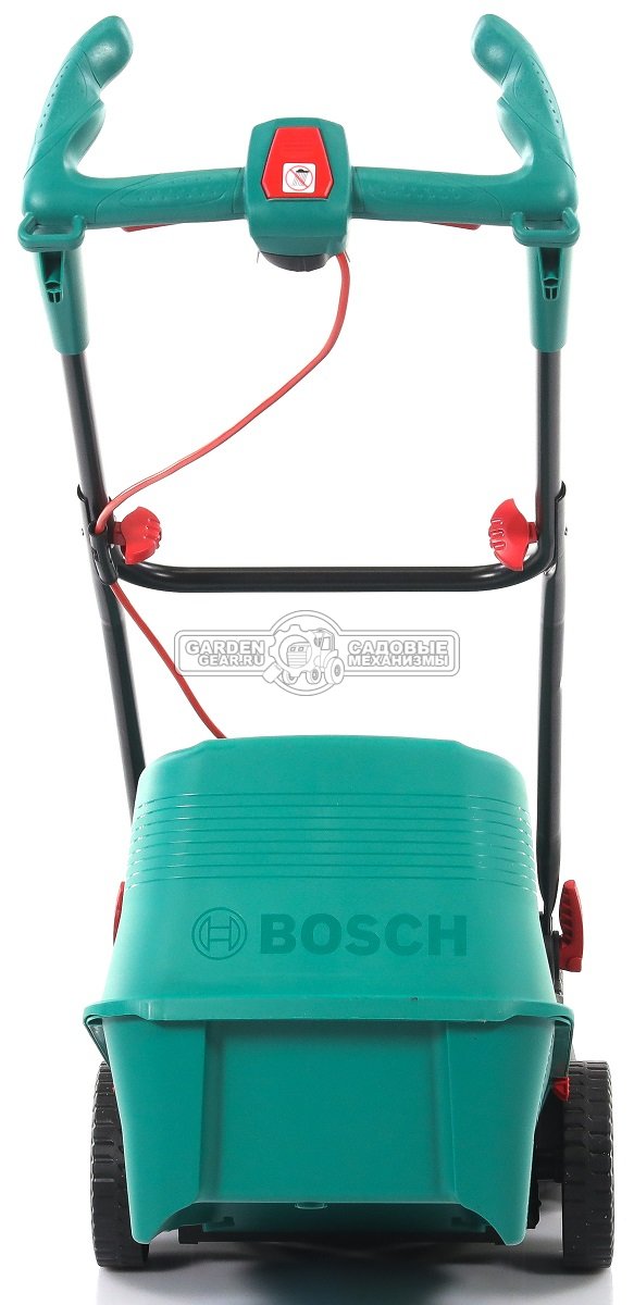 Газонокосилка электрическая Bosch ARM 37 (PRC, 1400 Вт., 37 см., пластик, 40 л., 12 кг.)