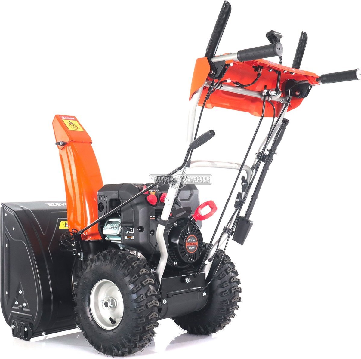 Снегоуборщик Yard Fox 6152E Basic (PRC, 61 см, Rato, 209 см3, эл/стартер 220В, подогрев рукояток, скорости 6/2, 58 кг)
