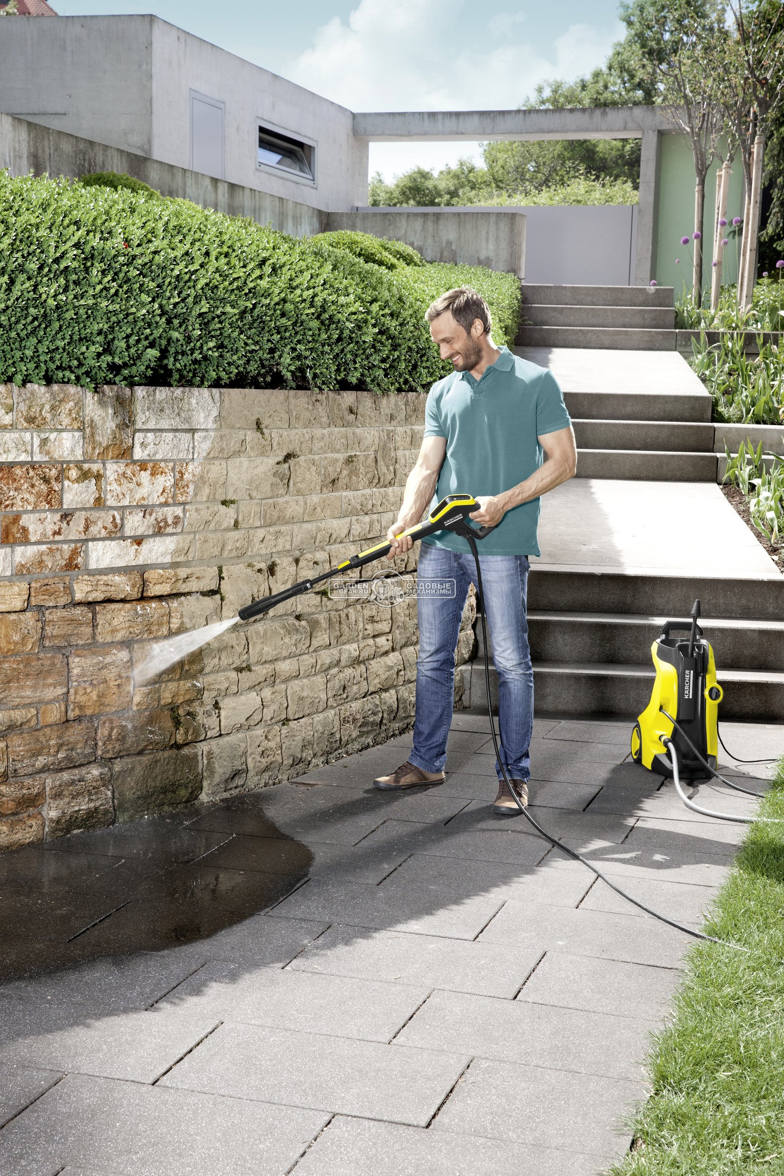 Мойка высокого давления Karcher K 5 Full Control (GER, 2100 Вт, 145 бар, 500 л/час, шланг 8 м, 12.6 кг)