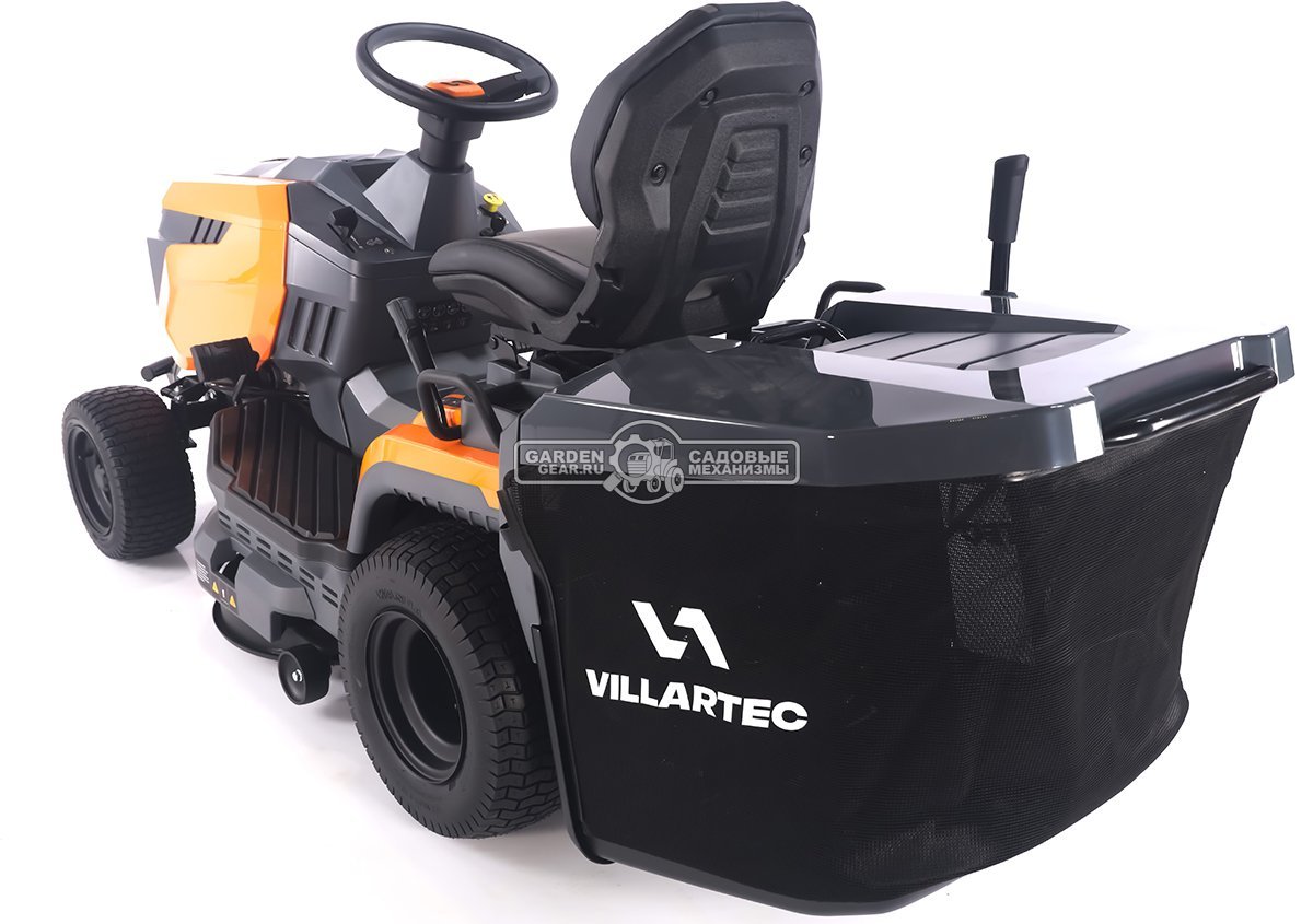 Садовый трактор Villartec MR1690H (PRC, Loncin 452 куб.см., LED дисплей, гидростатика, травосборник 320 л, ширина кошения 90 см, 187 кг.)
