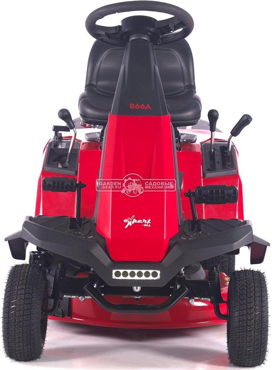 Садовый минирайдер Expert-bis R66A (PRC, 224 куб.см, гидростатика, травосборник 150 л, ширина кошения 66 см, фара, 130 кг)