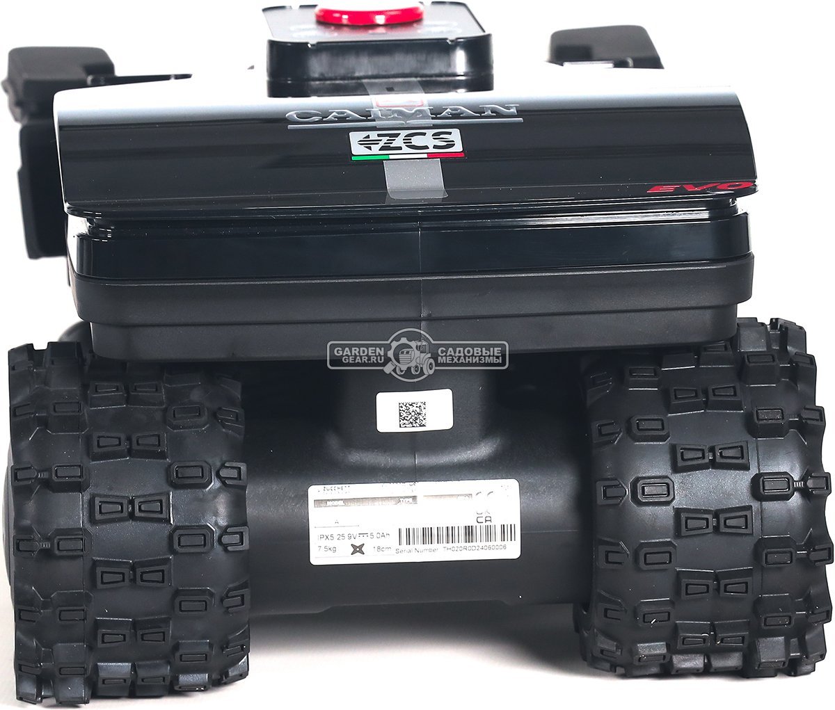 Газонокосилка робот Caiman Tech X2 Elite ZR Radar (ITA, площадь газона до 1000 м2, нож 18 см., Bluetooth, алгоритм умной стрижки, вес 7,5 кг.)