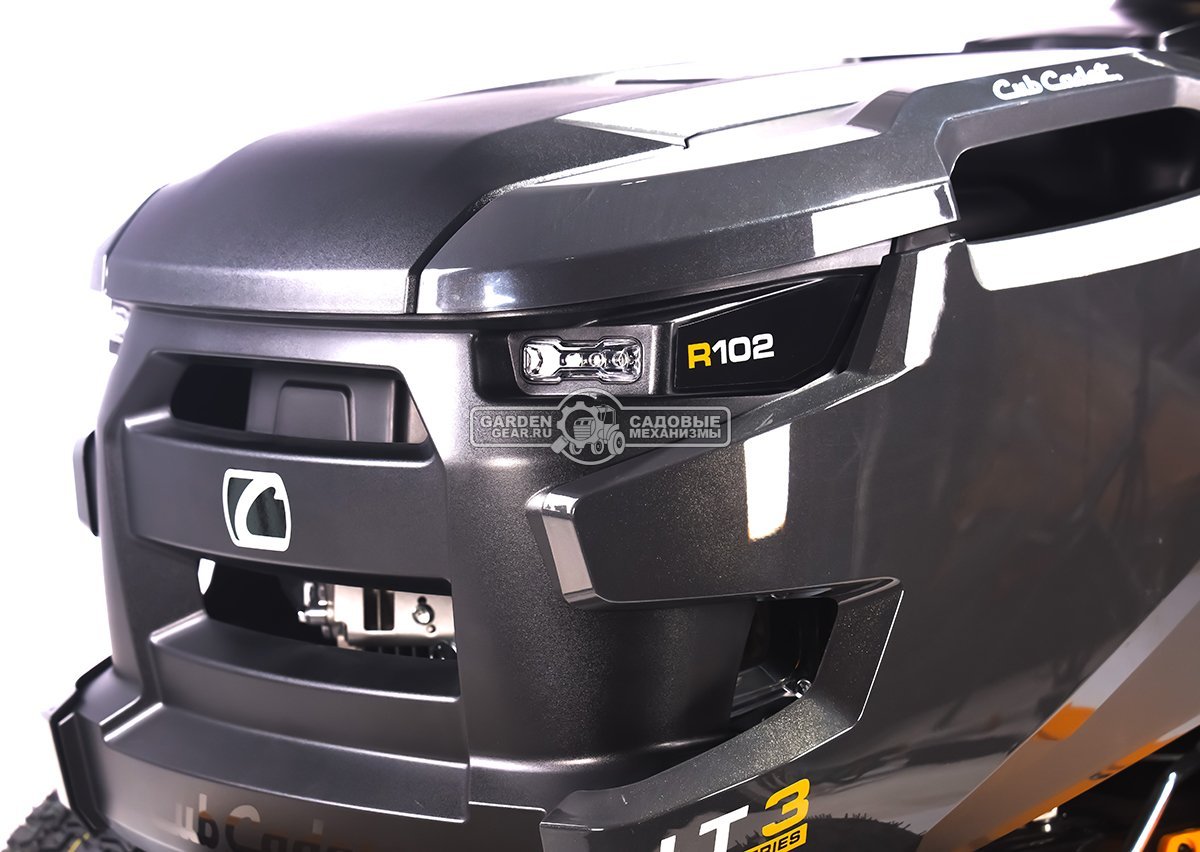 Садовый трактор Cub Cadet LT3 R102 (PRC, Cub Cadet V-Twin, 679 куб.см., гидростатика, травосборник 245 л, ширина кошения 102 см, 211 кг)