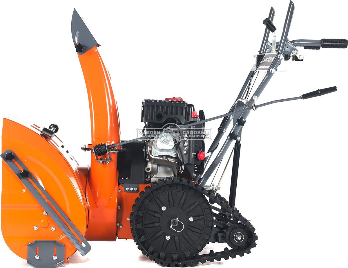 Снегоуборщик ZimAni ST424E PRO гусеничный (PRC, 61 см, LCT Storm Snow Force, 208 см3, скорости 6/2, фара, эл/стартер 220, 89 кг)