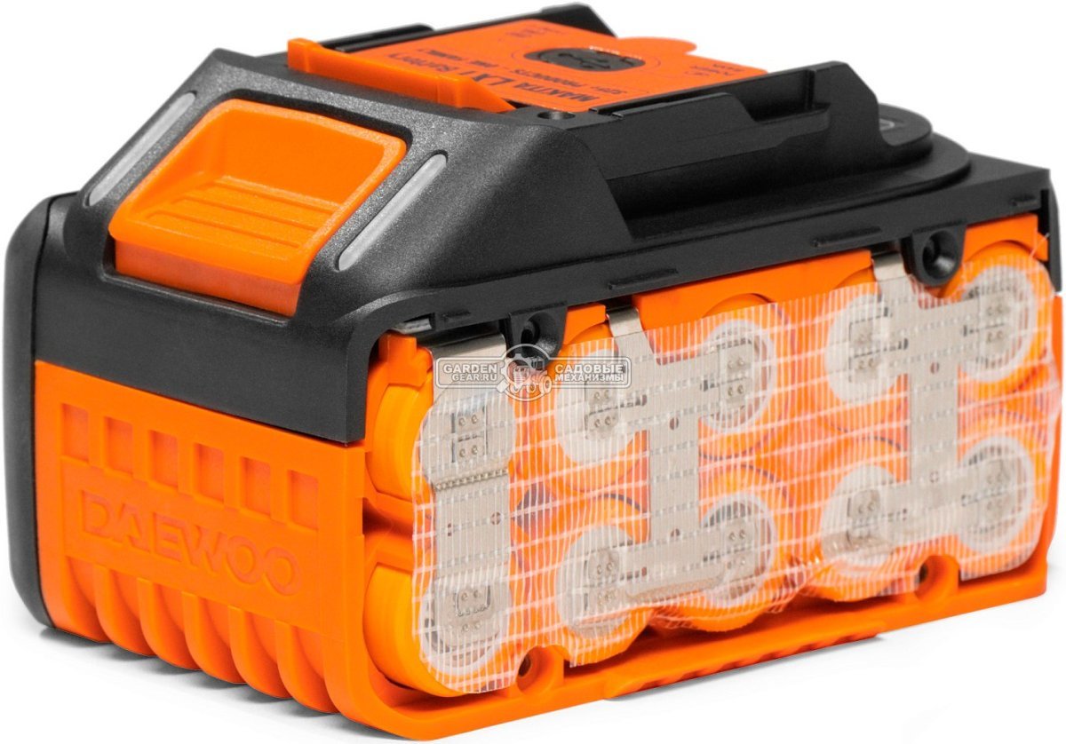 Аккумулятор Daewoo DABT 8521Li (PRC, Li-Ion, 21В, 8.0 А/ч, 1 кг, элементы 21700)