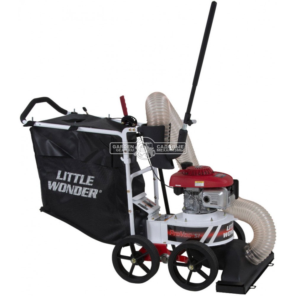 Садовый пылесос бензиновый Little Wonder Pro Vac SI (USA, Honda GSV 190, 68 см, 185 л, 67 кг)