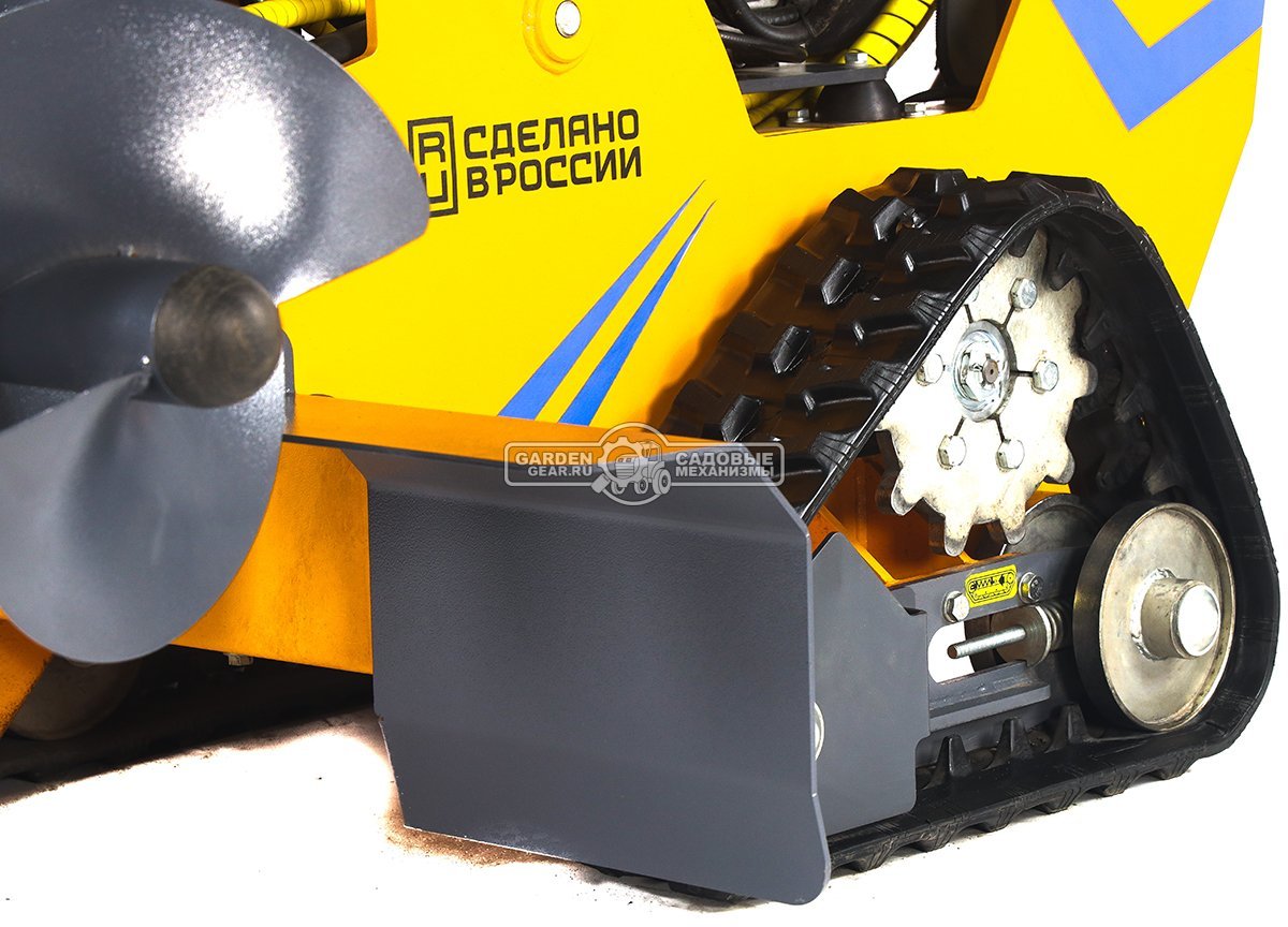 Самоходный гусеничный траншеекопатель Baumech ТКС1 с двигателем Zongshen GB750 EFI V-Twin инжектор (скорость копки грунта до 60 м/ч), 762 кг.