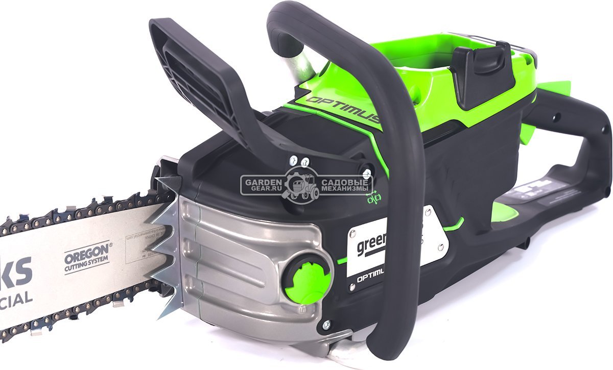 Пила аккумуляторная цепная GreenWorks OCS600 18" без АКБ и ЗУ (PRC, BL 82В, 3.6 кВт, 3/8"-1.3-68E, 4.45 кг)