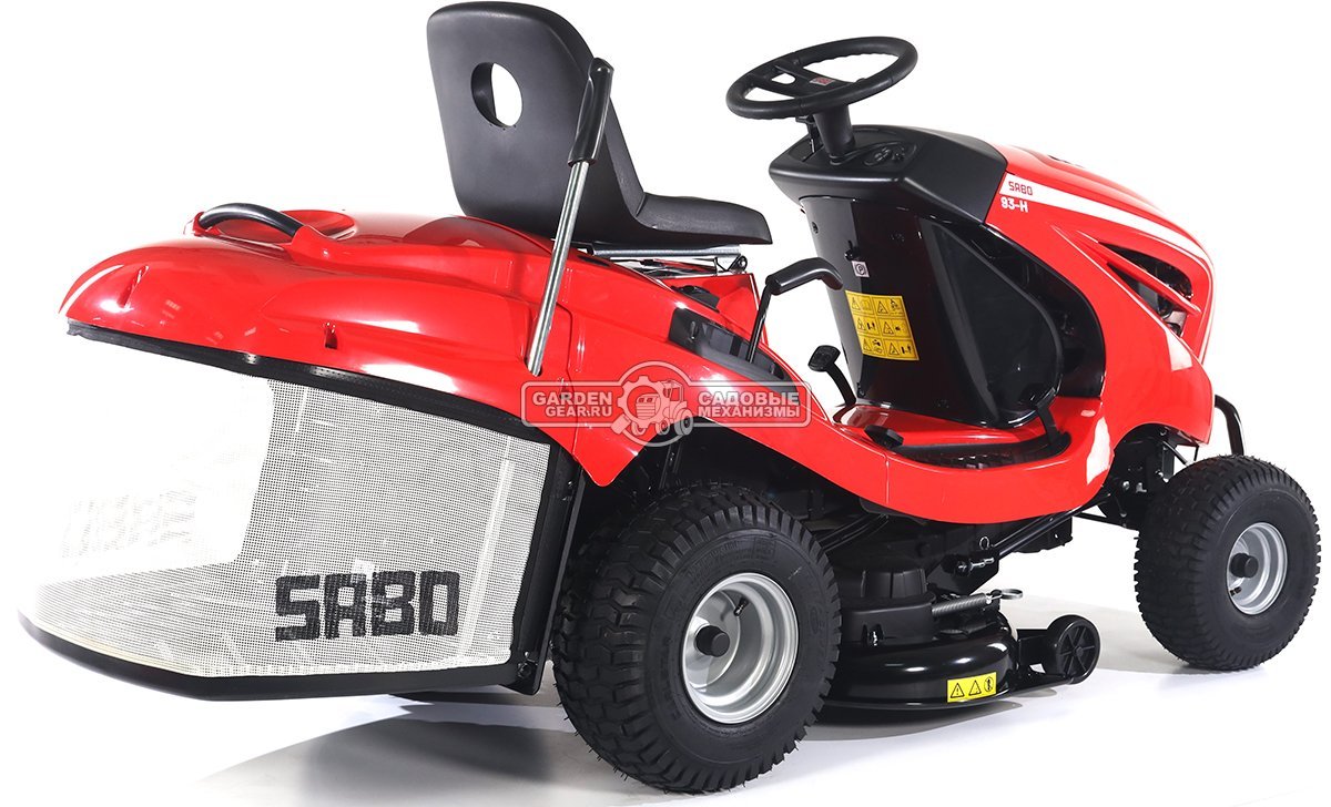 Садовый трактор SABO 93-H (GER, Sabo V-Twin, 708 куб.см., гидростатика, травосборник 250 л., ширина кошения 95 см, 237 кг.)