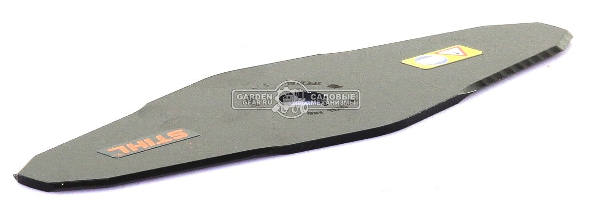 Режущий нож Stihl Brushcut DM 2F 305 мм., Spezial усиленный, двухлопастной для FS 350 - 561 для жесткой травы и кустарника (посадочный диаметр 20 мм.)