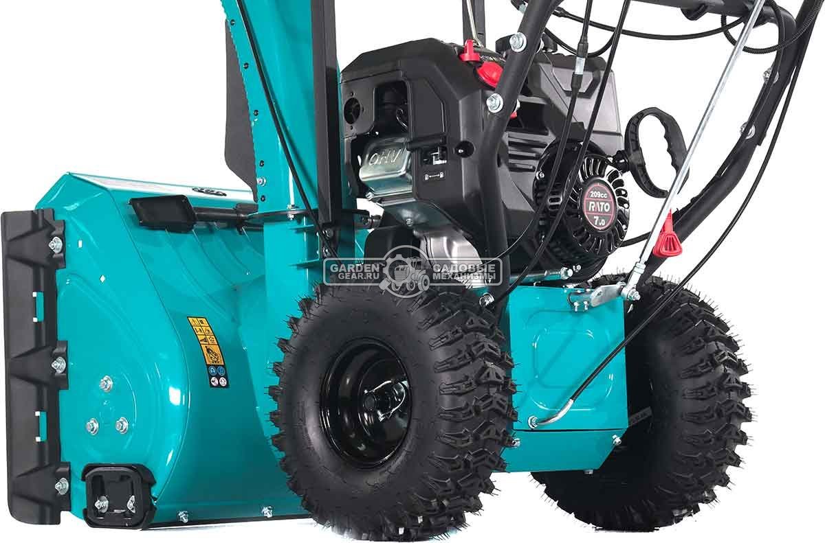 Снегоуборщик Steviman SX-61 (RUS, 61 см, Rato 209 см3, эл/стартер 220В, фара, скорости 6/2, 85 кг)