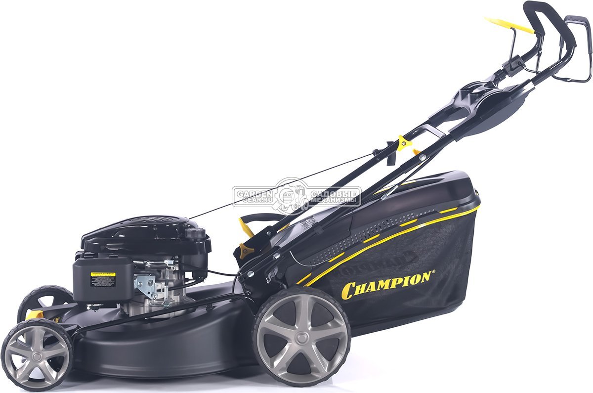 Газонокосилка бензиновая Champion LM5644 Pro (PRC, 56 см, Champion 196 см3, сталь, 65 л, 4 в 1, 41 кг)