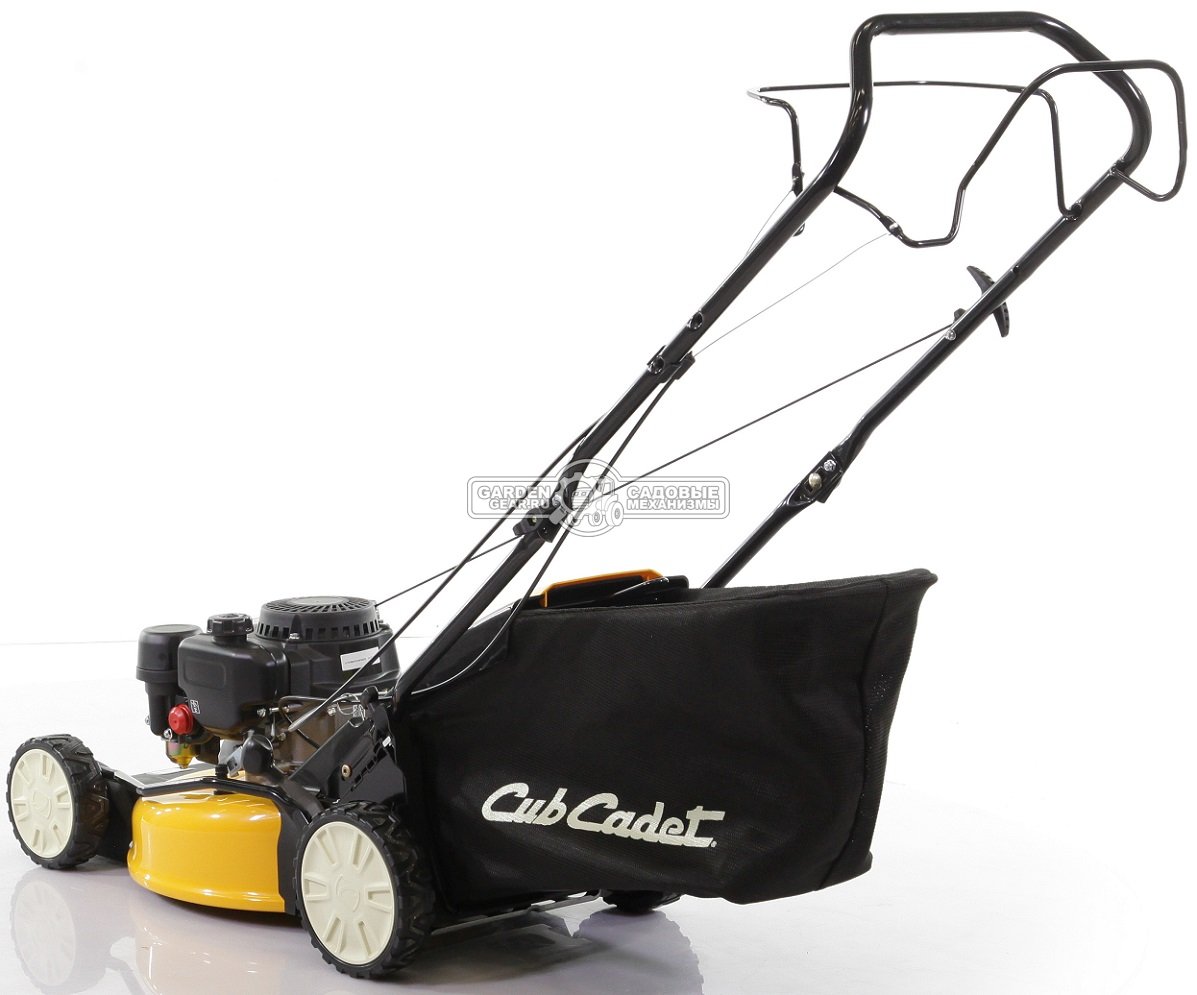 Газонокосилка бензиновая Cub Cadet LM1 AR46 (HUN, 46 см., Cub Cadet 35 OHV, 99 куб.см., сталь, 60 л., 2 в 1, 31 кг.)