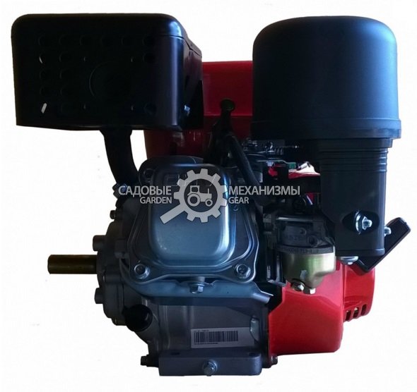 Бензиновый двигатель Zongshen 168 FB6 (PRC, 6.5 л.с., 196 см3. диам. 20 мм шпонка, катушка осв., редуктор, 16 кг)