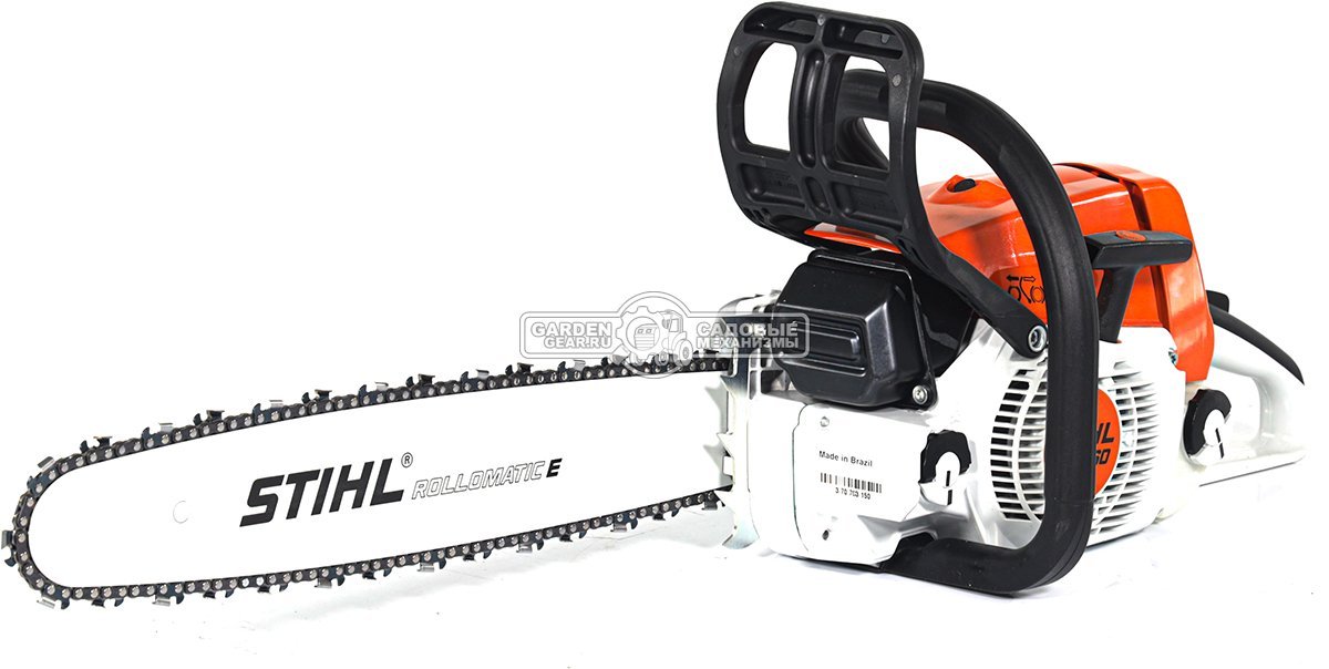 Бензопила Stihl MS 260 18&quot; (BRA, 50,2 куб.см., 2.6 кВт/3.5 л.с., ElastoStart, 0.325&quot;, 1.6 мм, 73E, 4.8 кг)