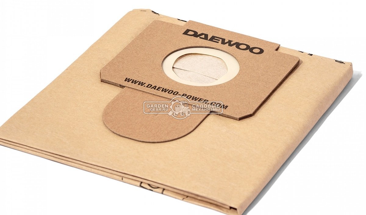 Фильтр мешок бумажный 3 шт. Daewoo DAVC 25PB для 2000 / 2000S / 2014 / 2014S / 2514S / 2516S / 2500SD