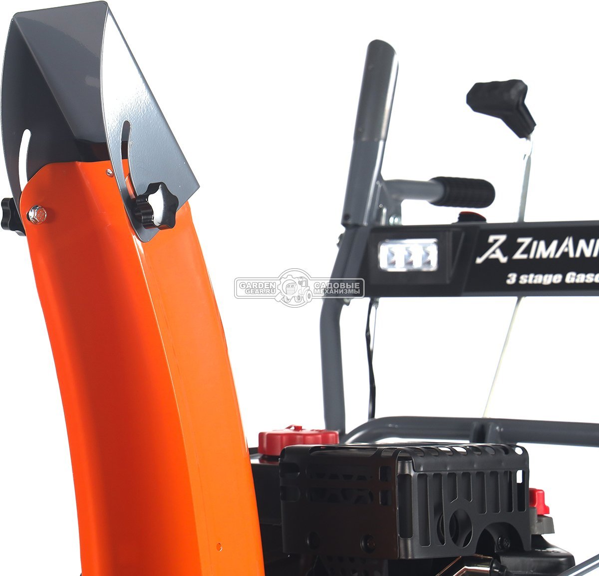 Снегоуборщик ZimAni ST424E PRO гусеничный (PRC, 61 см, LCT Storm Snow Force, 208 см3, скорости 6/2, фара, эл/стартер 220, 89 кг)