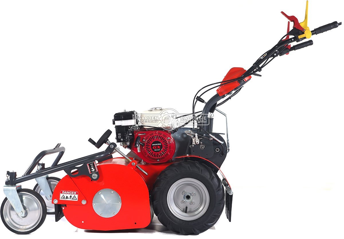 Косилка для высокой травы и кустов SABO 60-PRO F VARIO цеповая (GER, 60 см, Honda GX200, 196 куб.см., 32 Y-ножа, Vario Automat, 120 кг.)