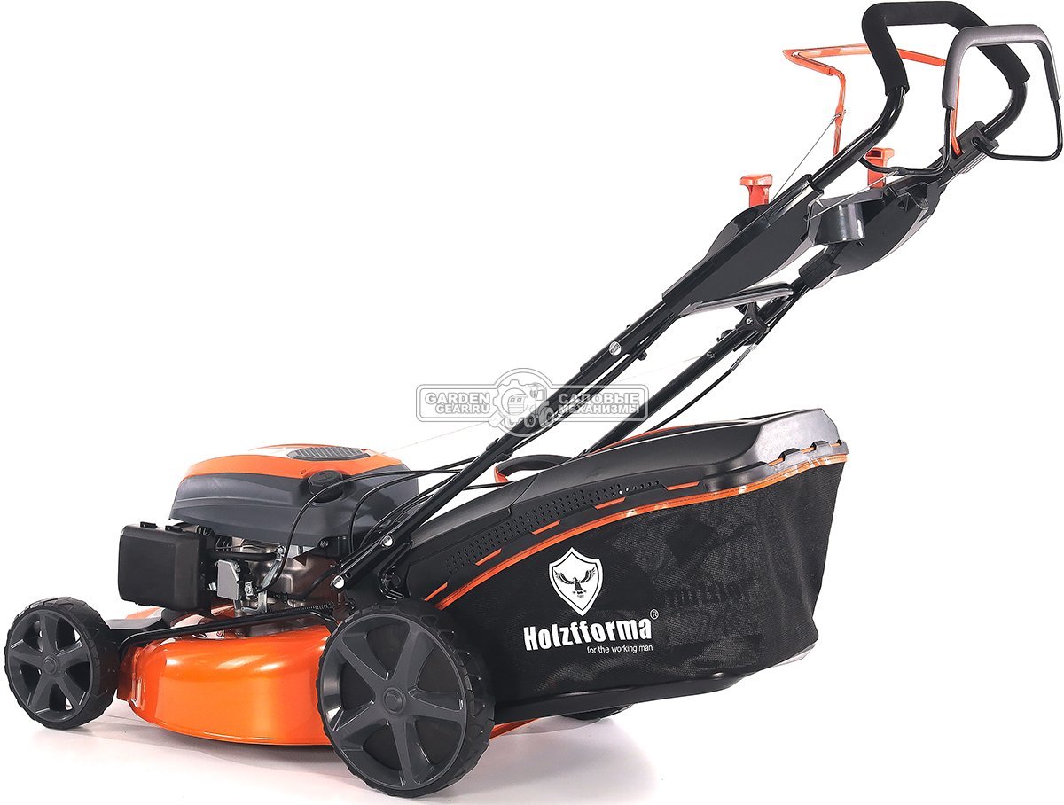 Газонокосилка бензиновая Holzfforma LC251V (PRC, 51 см, 196 см3, 3 в 1, Quattro Blade, вариатор, 65 л, 35 кг)
