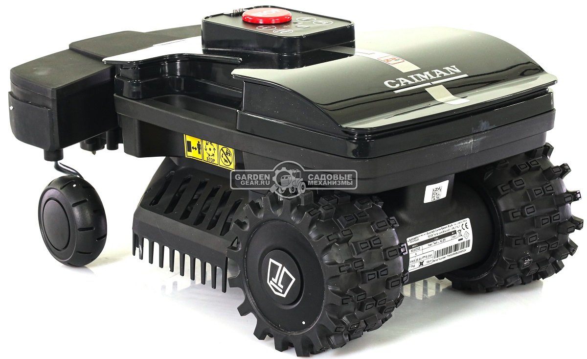 Газонокосилка робот Caiman Tech X2 Elite ZR Radar (ITA, площадь газона до 1000 м2, нож 18 см., Bluetooth, алгоритм умной стрижки, вес 7,5 кг.)