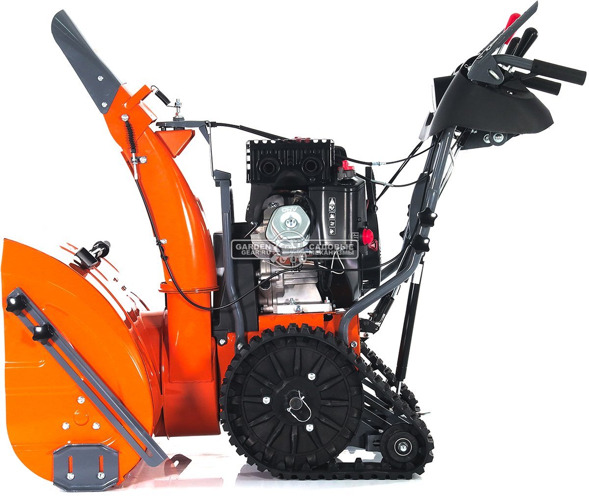 Снегоуборщик ZimAni ST430 RapidTraсk Quattro Auger (PRC, 76 см, LCT Snow Storm 414 см3, эл/стартер от АКБ, фара, AutoTurn, скорости 6/2, 124,5 кг.)