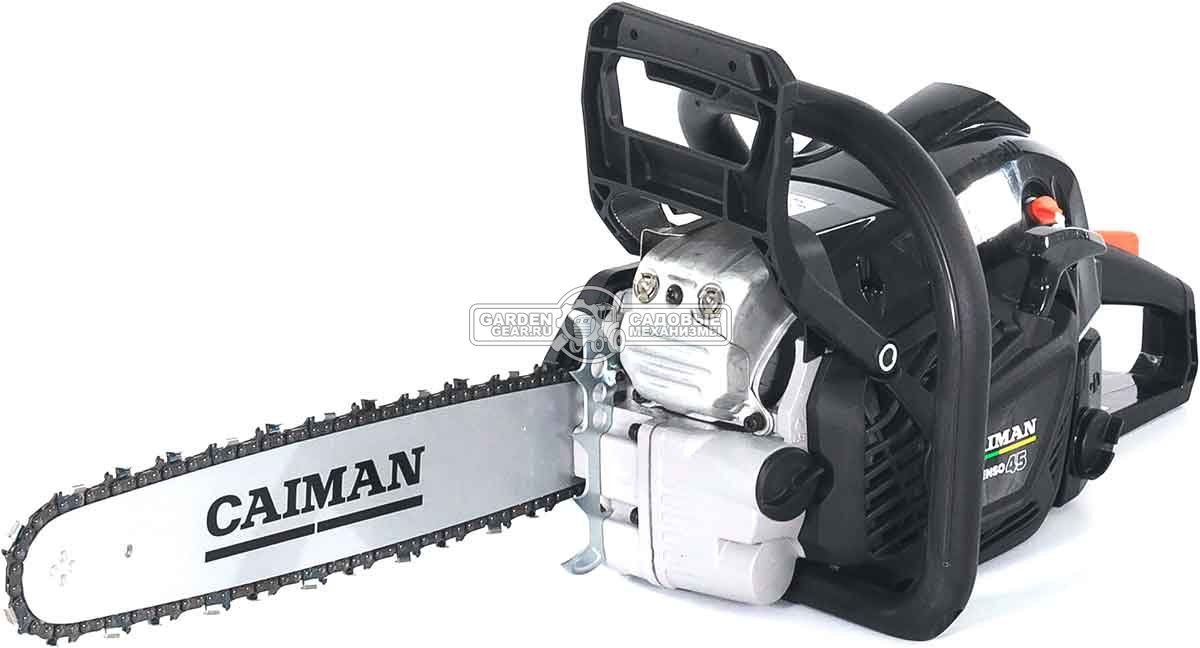 Бензопила Caiman Chenso 45-16 SL16 Decompressor (2 в 1) (RUS, 47 куб.см., 2,0 кВт/2,7 л.с., 0,325", 1,5 мм, 66E, 5,6 кг.)