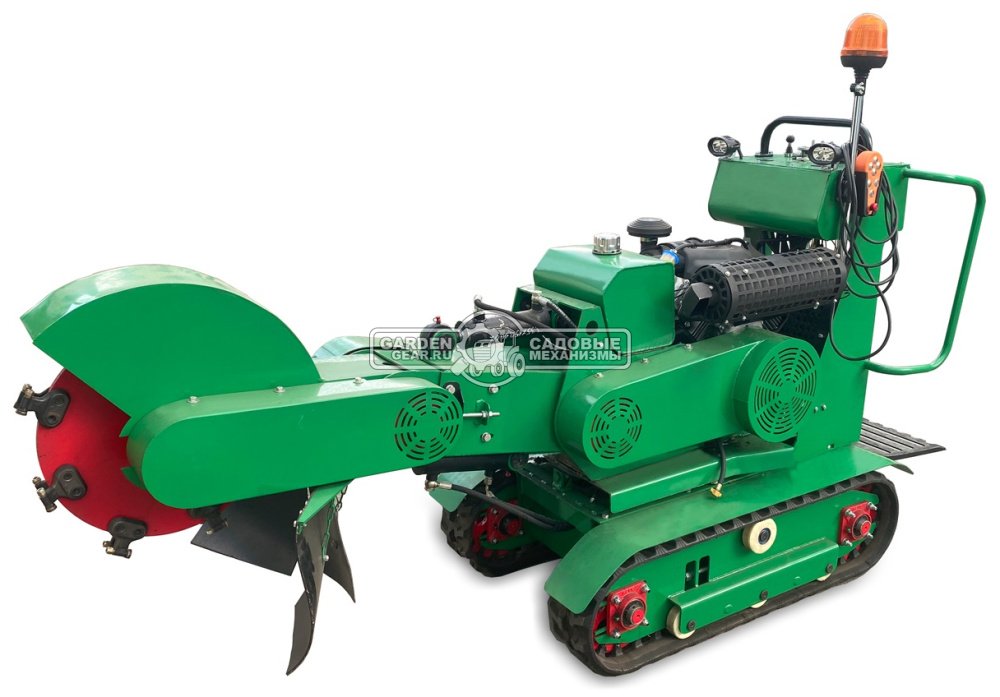 Измельчитель пней Sable SG500 самоходный с гидростатическим приводом (CZE, Zongshen GB1000, 999 см3, диаметр фрезы 590 мм, 830 кг)