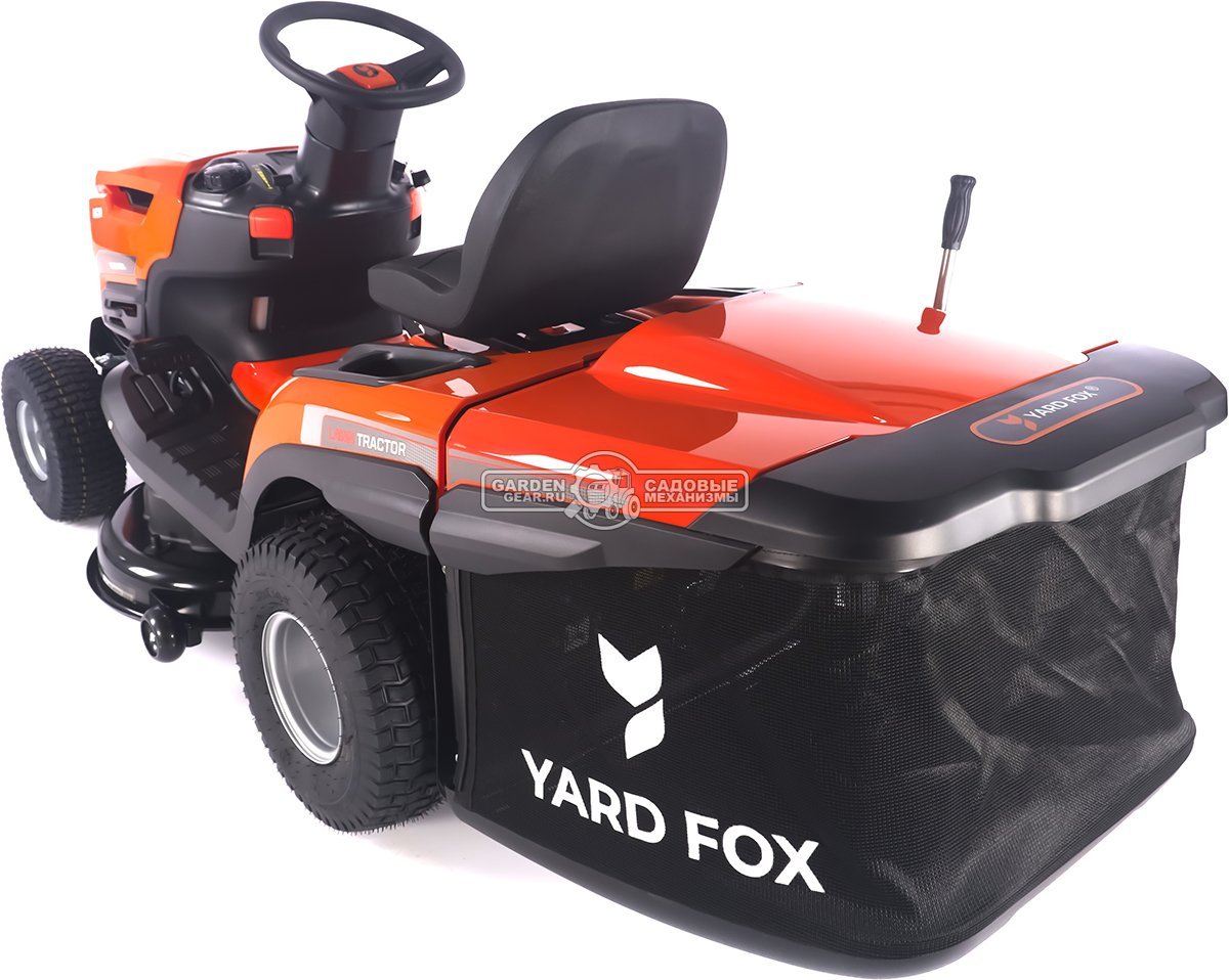 Садовый трактор Yard Fox Optima T 98 RСH (PRC, Loncin 452 куб.см., гидростатика, травосборник 260 л, ширина кошения 98 см, 200 кг)