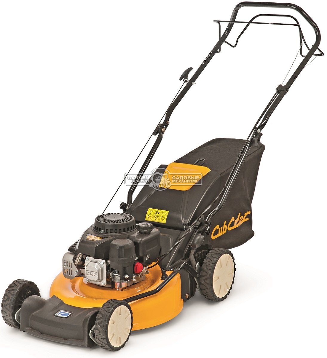 Газонокосилка бензиновая Cub Cadet LM1 AR42 (HUN, 42 см., Cub Cadet 35 OHV, 99 куб.см., сталь, 60 л., 2 в 1, 31 кг.)