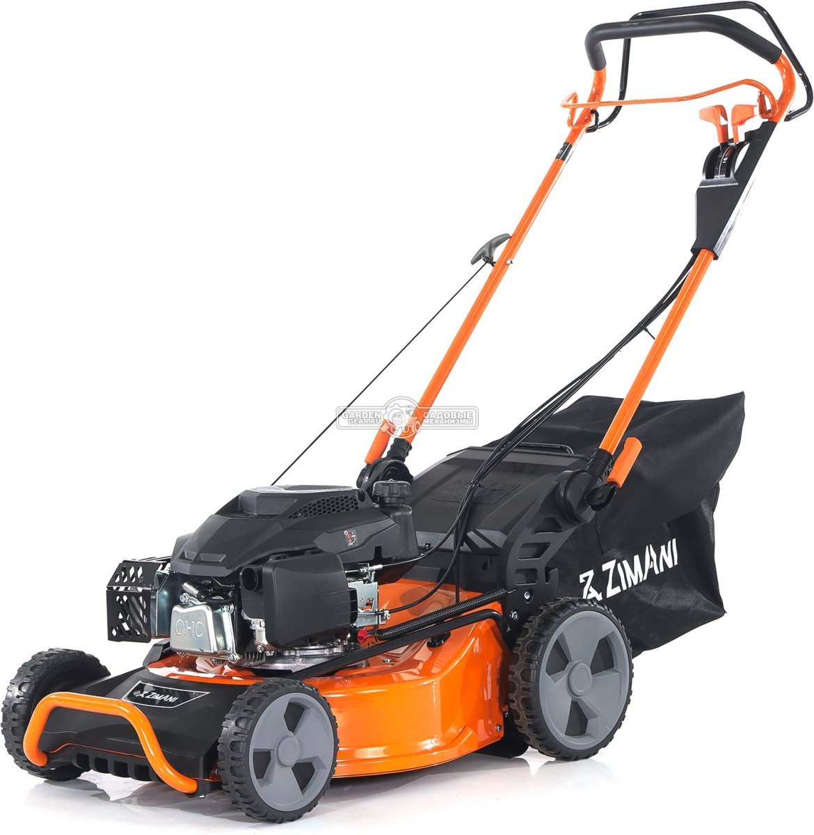 Газонокосилка бензиновая ZimAni LC548V (PRC, 48 см, Yamaha MA175, 174 см3, 3 в 1, Quattro Blade, вариатор, 80 л, 40 кг)