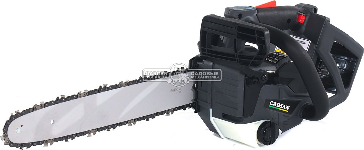 Пила аккумуляторная цепная Caiman ENO CSTi14 14" с АКБ B6040 и ЗУ C6025 (RUS, BL 60В, Standart Connect, 3/8"-1.1-52E, 2,0 кг.)
