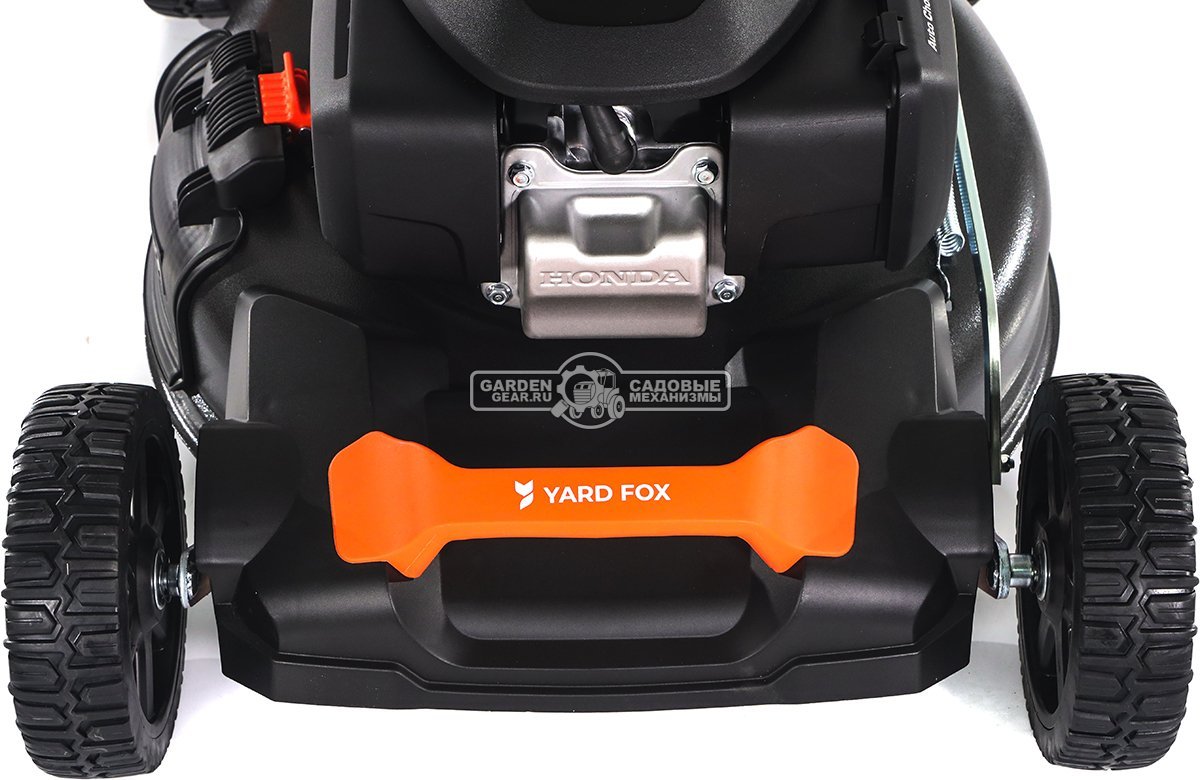 Газонокосилка бензиновая Yard Fox 53SH V (PRC, 53 см, Honda GCV200, 202 см3, вариатор, сталь, 3 в 1, 60 л, 36.8 кг)