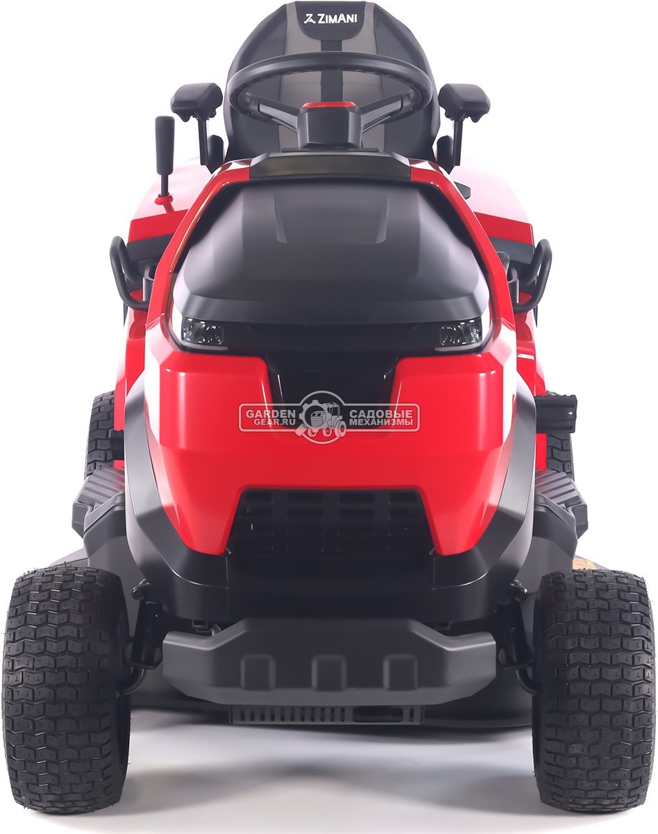 Садовый трактор ZimAni TC238HVD (PRC, Honda GXV630, гидростатика, дифференциал, травосбор. 320 л, шир. кошения 97 см, LED панель, 195 кг)