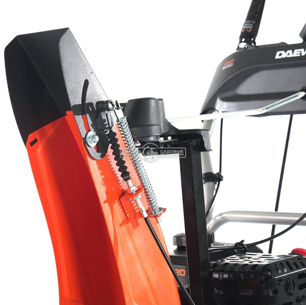 Снегоуборщик Daewoo S 6560 (PRC, 59 см., Daewoo, 220 см3, скорости 4/1, колеса EX-ICE, 59 кг.)