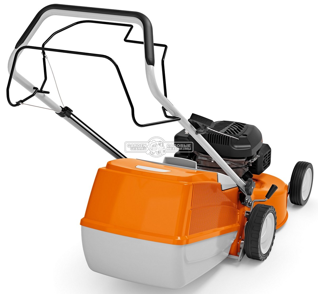 Газонокосилка бензиновая Stihl RM 248.1 T (AUT, 46 см., самоходная задний привод, Stihl EVC 200.2, 139 куб.см., сталь, 55 л., 28 кг.)